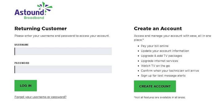 Astound Login