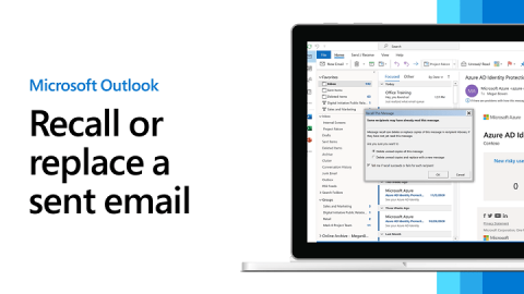 can you recall an email in outlook