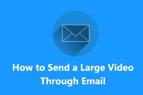 how to send a video through email