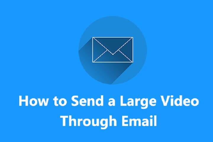 how to send a video through email