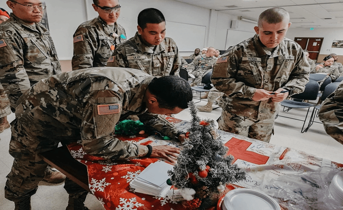 Sending Letters to Trainees in Army Basic Training