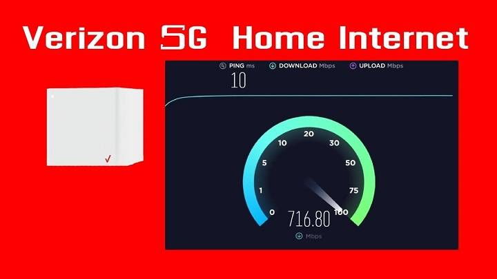 how fast is 5g home internet