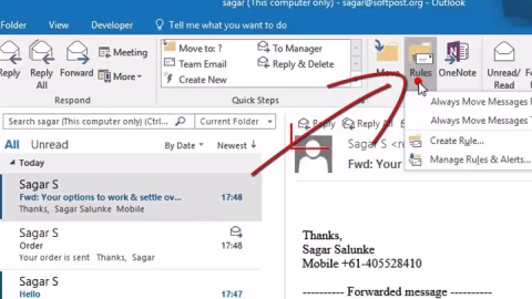 how to create a group email in outlook