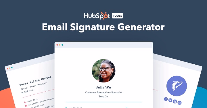 hubspot email signature
