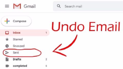 can you unsend an email