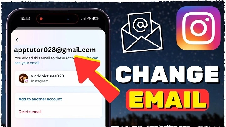 how to change instagram emaildgfh