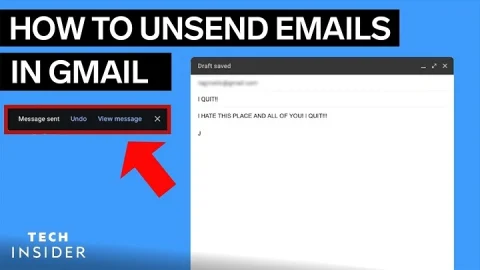 how to unsend an email in gmail