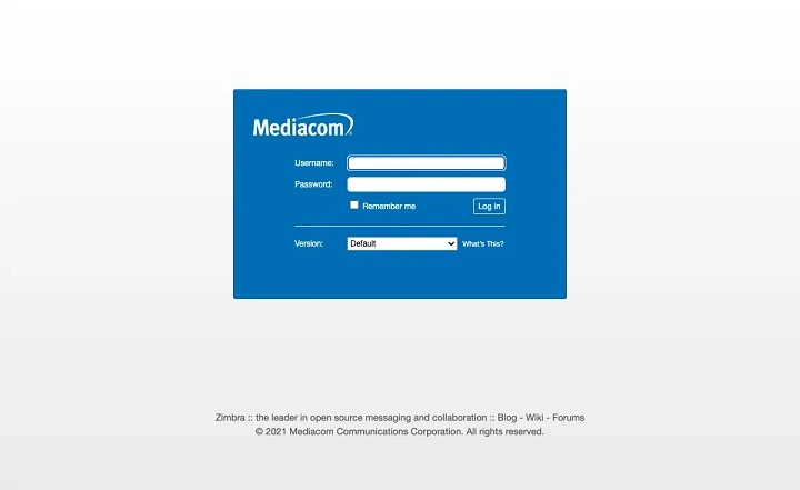 mediacom email