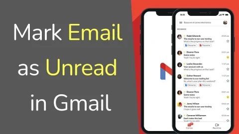 how to mark gmail as unread