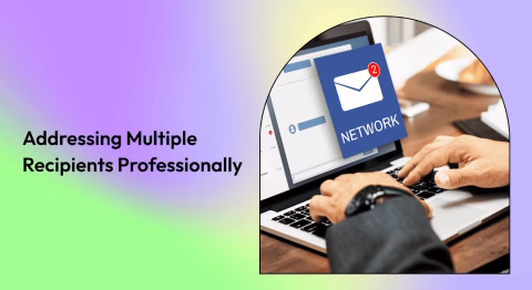 How to Address Two People in an Email