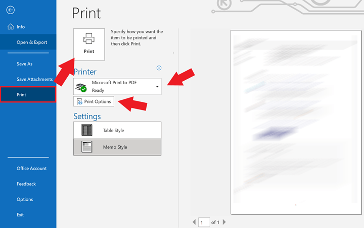 How to Print an Email in