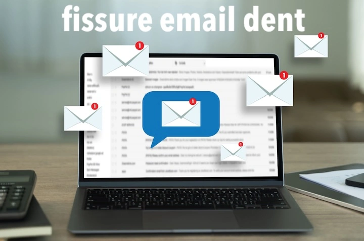 fissure email dent