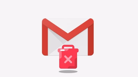 how to delete a email