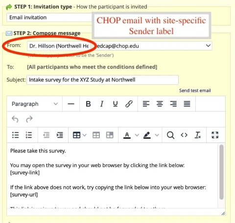 chop email