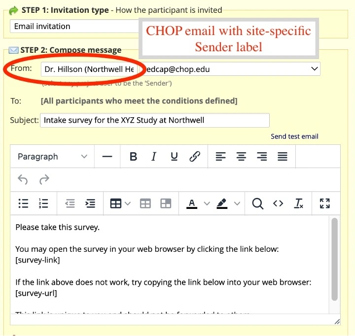 chop email