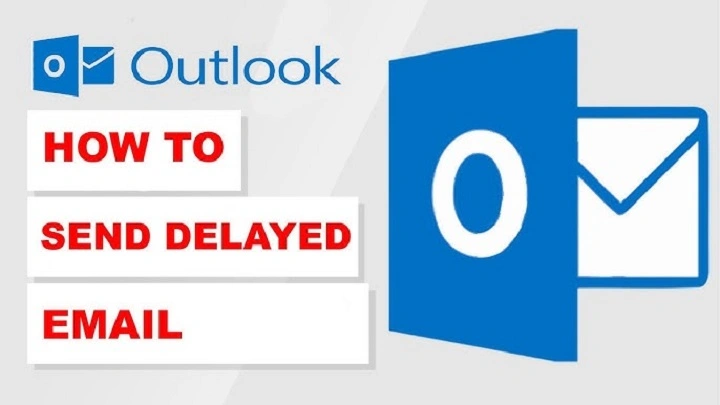 how to send delayed email in outlook
