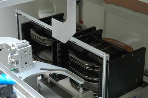 wafer film frame handling for laser dicing system 2