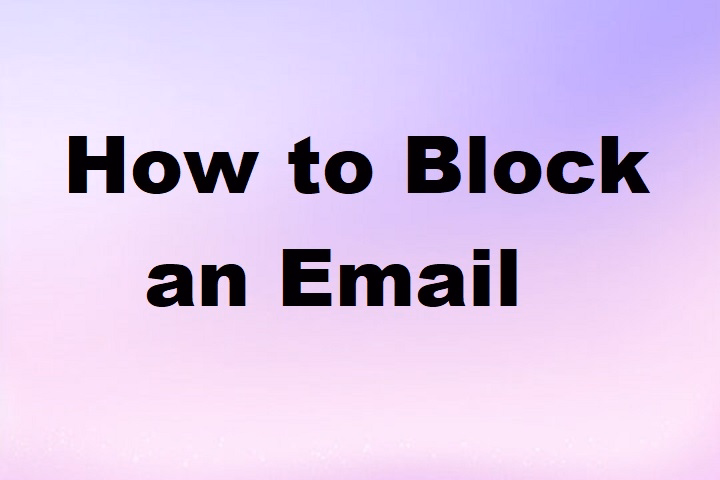 How to Block an Email