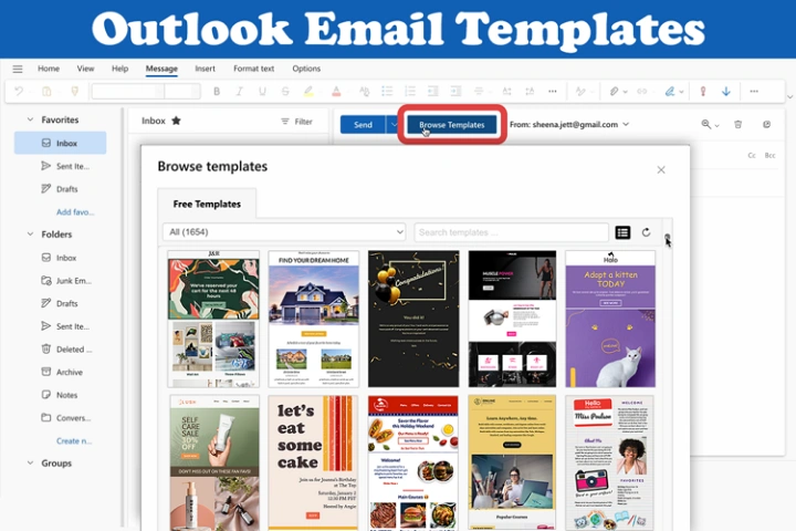 email templates in outlook 1