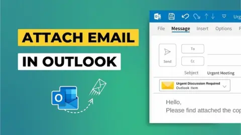 how do i attach an email to another emails