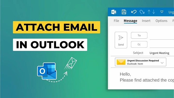 how do i attach an email to another emails